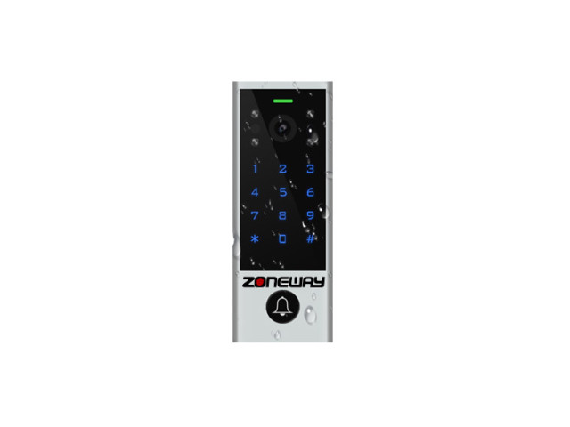 2MPx WIFI P2P TUYA SMART videozvonek s klávesnicí a RFID čtečkou | ZONEWAY V3-K