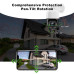 PTZ kamera venkovní 4K, 8 Mpx, 20× zoom, otočná IP kamera | HICO 20D-M8S