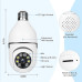 3MPx WiFi vnitřní panoramatická bulb kamera s interkomem HICO HFIF16M20