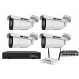 8MPx ZOOM kamerový IP POE set - 4x NC971, POE switch 4 + 1, NVR | ZONEWAY 4-NC971-3016