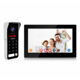 WiFi TUYA videozvonek s RFID čtečkou a kódovou klávesnicí + 7" dotykový monitor | ZONEWAY ZW-508 + ZW808-7