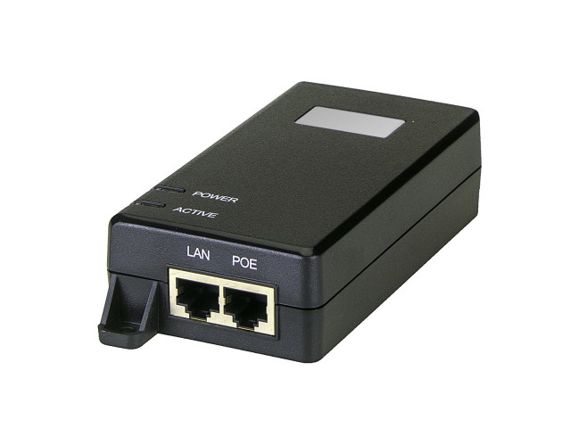 MaxLink PI30 PoE injektor 802.3af/at 55V 0,55A 30W