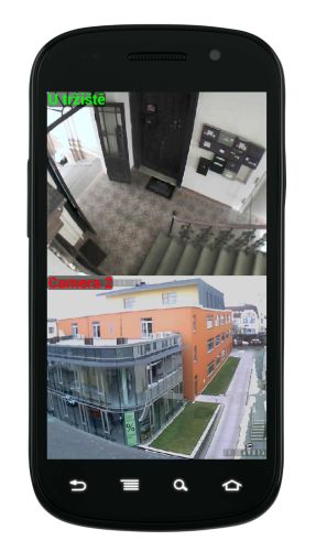 Připojení kamery k mobilnímu zařízení
