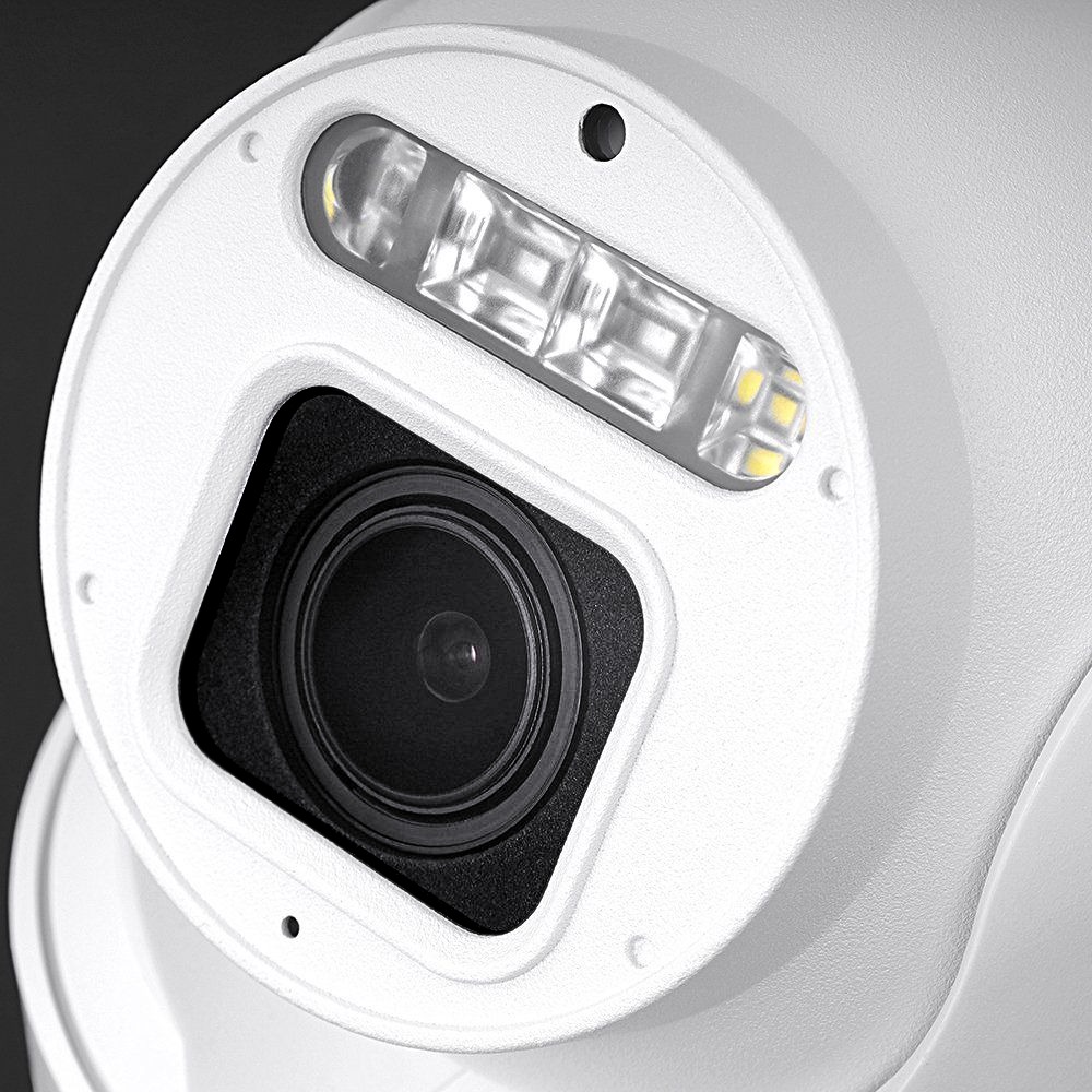 Kamera HICO X4D-M6S Kamera HICO X4D-M6S – detail objektivu a LED přisvětlení